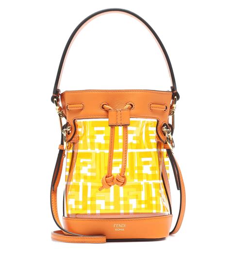 fendi mon tresor pvc bag|fendi mon tresor bucket bag.